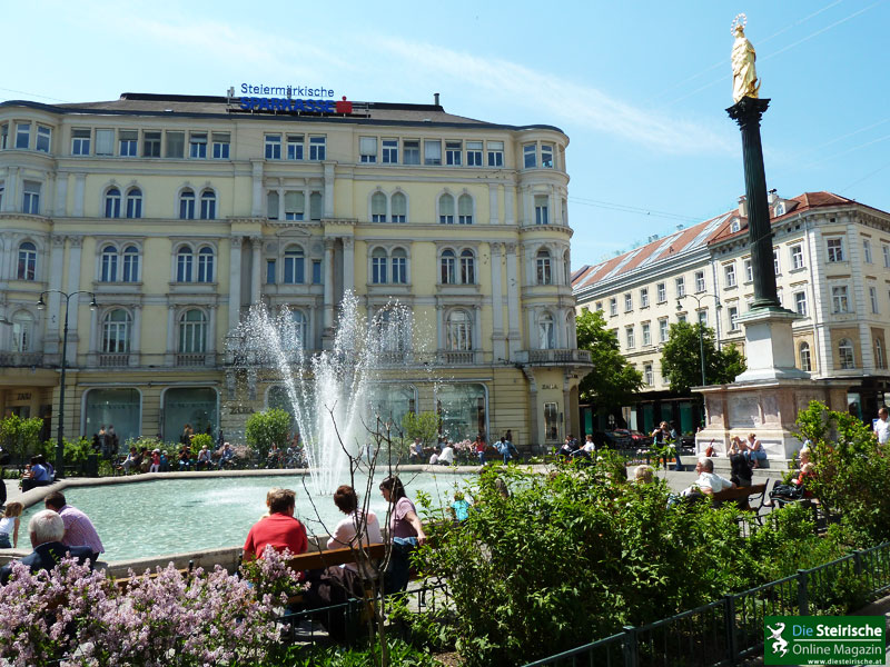 Brunnen Herrengasse Graz