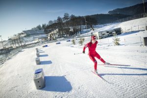 Biathlon Schnee Spielberg