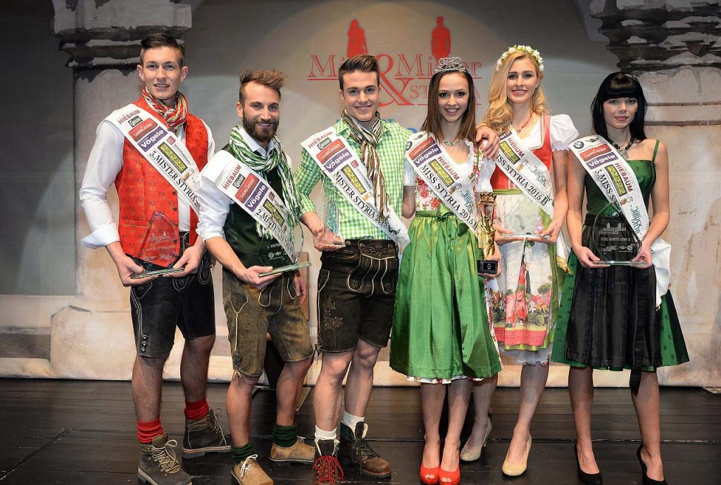 Gewinner Miss Sryria Mister Trachten