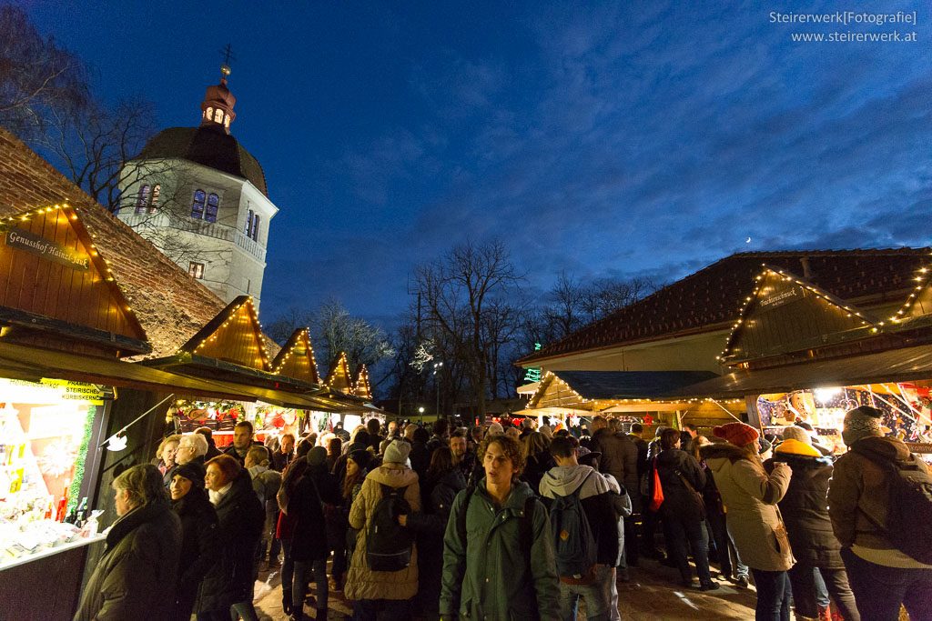 Weihnachtsmarkt Schlossberg Graz