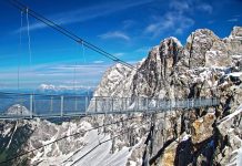 Hängebrücke am Dachstein