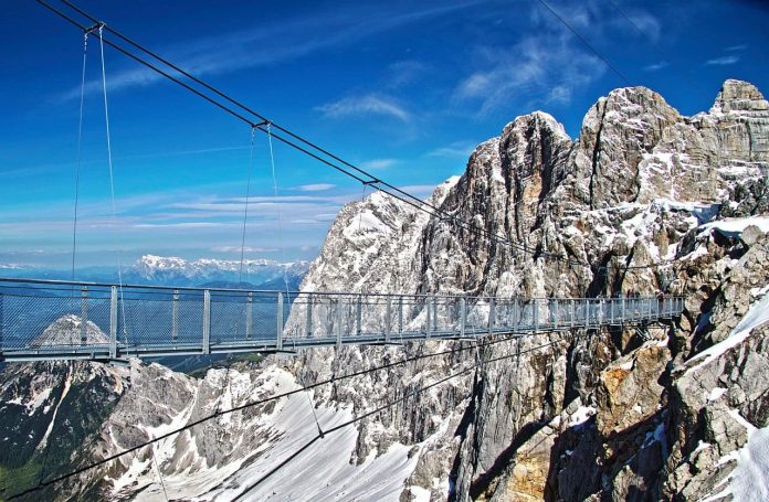 Hängebrücke am Dachstein